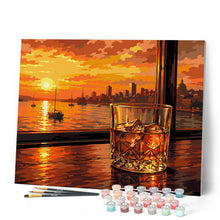 Laden Sie das Bild in den Galerie-Viewer, Sonnenuntergang und Whisky