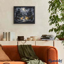 Laden Sie das Bild in den Galerie-Viewer, Schlacht unter dem Mond