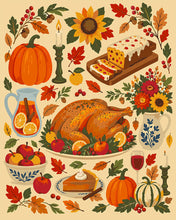Laden Sie das Bild in den Galerie-Viewer, Malen nach Zahlen Figured'Art – Thanksgiving-Schätze