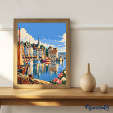 Laden Sie das Bild in den Galerie-Viewer, Hafen von Honfleur, Normandie