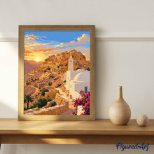 Laden Sie das Bild in den Galerie-Viewer, Sonnenuntergang in Chenini, Tunesien