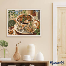 Laden Sie das Bild in den Galerie-Viewer, Kleine Welt in einer Kaffeetasse