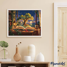 Laden Sie das Bild in den Galerie-Viewer, Mondbeschienene Märchenwelt