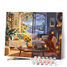 Laden Sie das Bild in den Galerie-Viewer, Vom Sommer zum Winter im Wohnzimmer