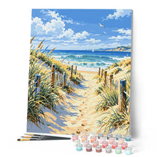Laden Sie das Bild in den Galerie-Viewer, Sandweg zum Strand