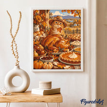 Laden Sie das Bild in den Galerie-Viewer, Thanksgiving-Katzenfest