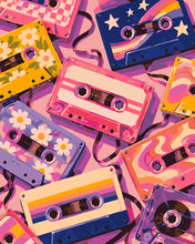 Laden Sie das Bild in den Galerie-Viewer, Malen nach Zahlen Figured'Art – Mixtape-Kassette der 80er