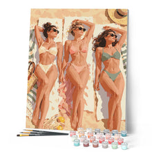 Laden Sie das Bild in den Galerie-Viewer, Trio am sonnigen Strand