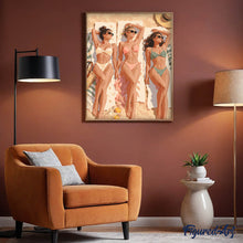 Laden Sie das Bild in den Galerie-Viewer, Trio am sonnigen Strand