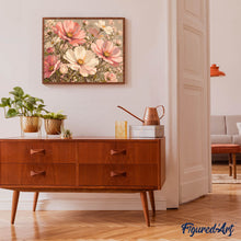 Laden Sie das Bild in den Galerie-Viewer, Romantischer Cosmos-Blumenstrauß in Pastelltönen