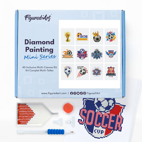 Mini Serie Diamond Painting - Fußball
