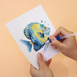 Mini Serie Diamond Painting - Meereswesen