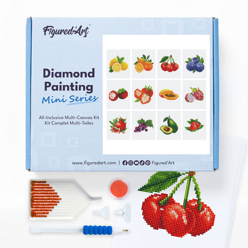 Mini Serie Diamond Painting - Früchte
