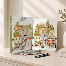 Laden Sie das Bild in den Galerie-Viewer, Geschenkset Malen nach Zahlen - Dolce Vita in Italien