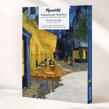 Laden Sie das Bild in den Galerie-Viewer, Geschenkset Malen nach Zahlen - Caféterrasse am Abend
Vincent van Gogh Figured'Art