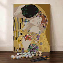 Laden Sie das Bild in den Galerie-Viewer, Geschenkset Malen nach Zahlen - Der Kuss
Gustav Klimt