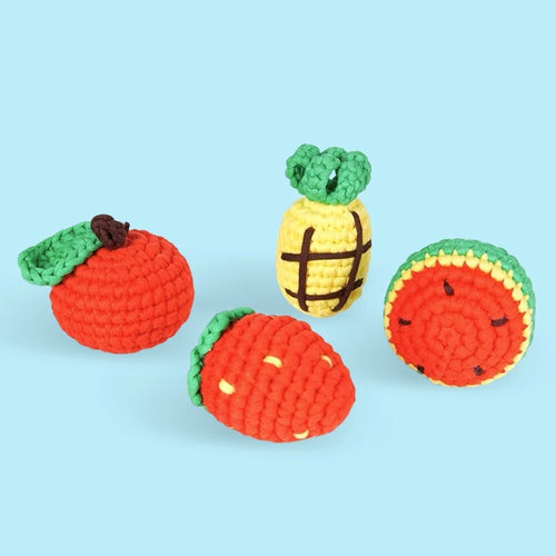 Amigurumi Häkelset - Fruchtige Freunde Figured'Art