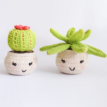 Laden Sie das Bild in den Galerie-Viewer, Amigurumi Häkelset - Kaktus im Topf