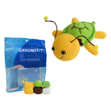 Laden Sie das Bild in den Galerie-Viewer, Amigurumi Häkelset - Biene und Schildkröte
