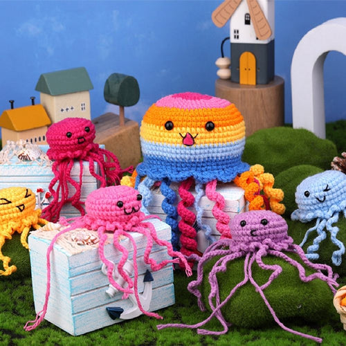 Amigurumi Häkelset - Quallen Figured'Art