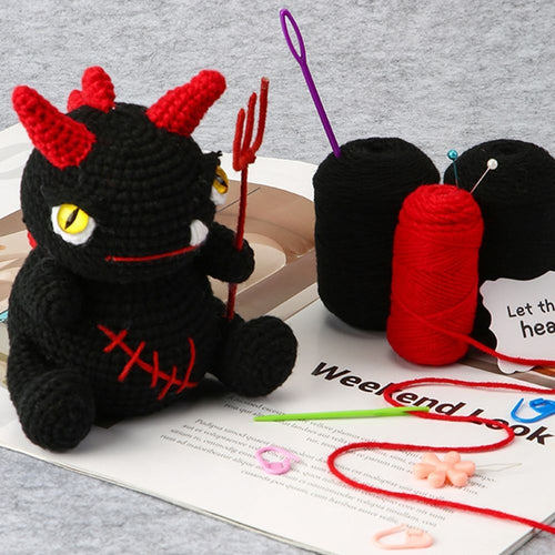 Amigurumi Häkelset - Kleiner Teufel Figured'Art