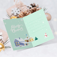 Laden Sie das Bild in den Galerie-Viewer, Malen nach Zahlen 6er-Pack DIY Weihnachtskarten - Serie 2