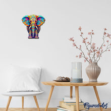 Laden Sie das Bild in den Galerie-Viewer, Holzpuzzle Erwachsene - Majestätischer Elefant