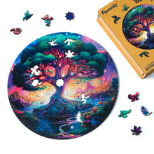 Laden Sie das Bild in den Galerie-Viewer, Holzpuzzle Erwachsene - Mystischer Baum