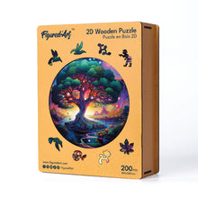 Laden Sie das Bild in den Galerie-Viewer, Holzpuzzle Erwachsene - Mystischer Baum