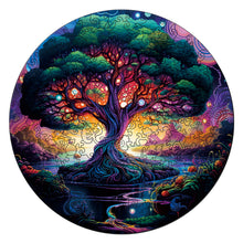 Laden Sie das Bild in den Galerie-Viewer, Holzpuzzle Erwachsene - Mystischer Baum