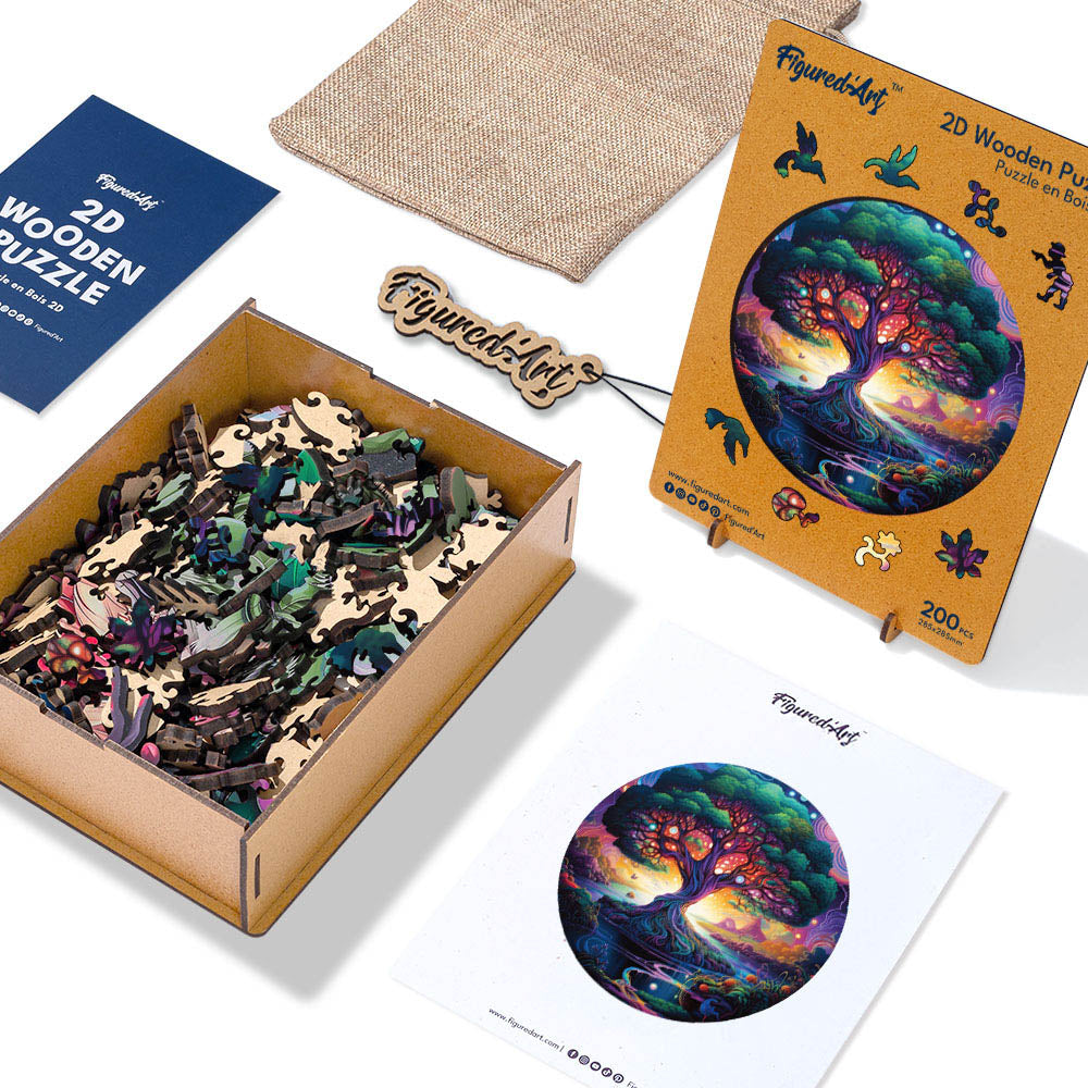Birnenförmiges Holzpuzzle – 200 Teile In Geschenkbox, Als Wanddeko Oder Geschenk Für Erwachsene & Kinder (ab 14) Birnenförmiges Holzpuzzle – 200 Teile In Geschenkbox, Als Wanddeko Oder Geschenk Für Erwachsene & Kinder (ab 14)