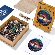 Laden Sie das Bild in den Galerie-Viewer, Holzpuzzle Erwachsene - Mystischer Baum