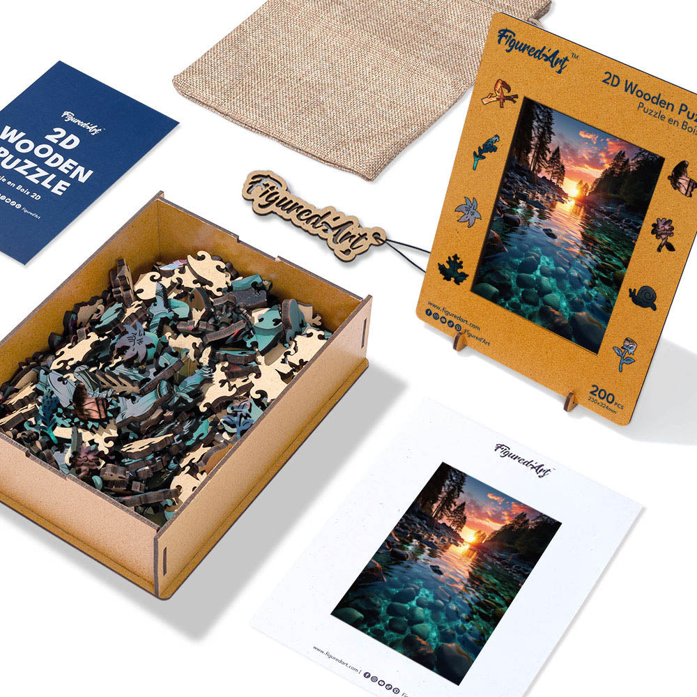 Holzpuzzle für Erwachsene und Kinder, mit einzigartigen Tierform Holzpuzzle für Erwachsene und Kinder, mit einzigartigen Tierform