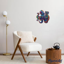 Laden Sie das Bild in den Galerie-Viewer, Holzpuzzle Erwachsene - Bunter Oktopus