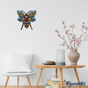 Holzpuzzle Erwachsene - Blumenbiene