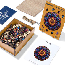Laden Sie das Bild in den Galerie-Viewer, Holzpuzzle Erwachsene - Bunte Mandala