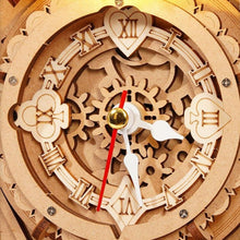 Laden Sie das Bild in den Galerie-Viewer, 3D Puzzle - Kuckucksuhr (Holzfarbe)