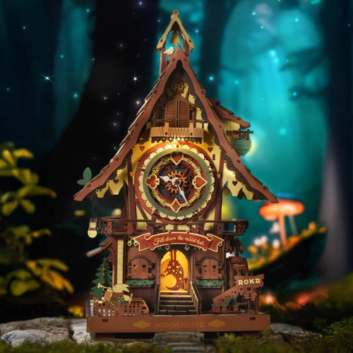 3D Puzzle - Kuckucksuhr