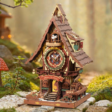 Laden Sie das Bild in den Galerie-Viewer, 3D Puzzle - Kuckucksuhr