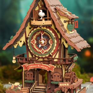 3D Puzzle - Kuckucksuhr