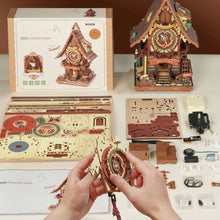 Laden Sie das Bild in den Galerie-Viewer, 3D Puzzle - Kuckucksuhr