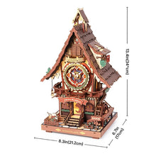 Laden Sie das Bild in den Galerie-Viewer, 3D Puzzle - Kuckucksuhr