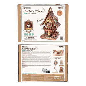 3D Puzzle - Kuckucksuhr