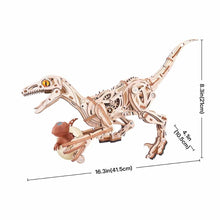 Laden Sie das Bild in den Galerie-Viewer, 3D Puzzle - Velociraptor