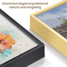 Laden Sie das Bild in den Galerie-Viewer, Keilrahmen aus Aluminium 40×50 cm - Gold Figured'Art