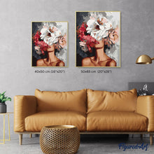 Laden Sie das Bild in den Galerie-Viewer, Keilrahmen aus Aluminium  50x65 cm - Gold