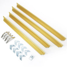 Laden Sie das Bild in den Galerie-Viewer, Keilrahmen aus Aluminium 40×50 cm - Gold