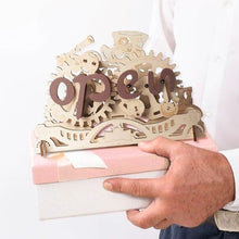 Laden Sie das Bild in den Galerie-Viewer, 3D Puzzle - Offenes/geschlossenes Schild