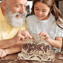 Laden Sie das Bild in den Galerie-Viewer, 3D Puzzle - Offenes/geschlossenes Schild