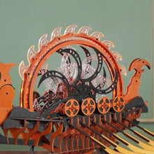 Laden Sie das Bild in den Galerie-Viewer, 3D Puzzle - Viking Drache Schiff